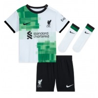 Camisa de Futebol Liverpool Alexis Mac Allister #10 Equipamento Secundário Infantil 2024-25 Manga Curta (+ Calças curtas)